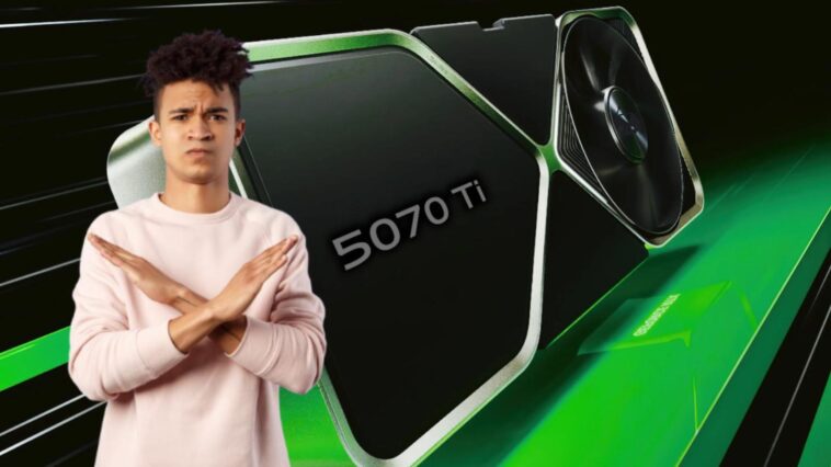 arrêt de production RTX 5070 Ti