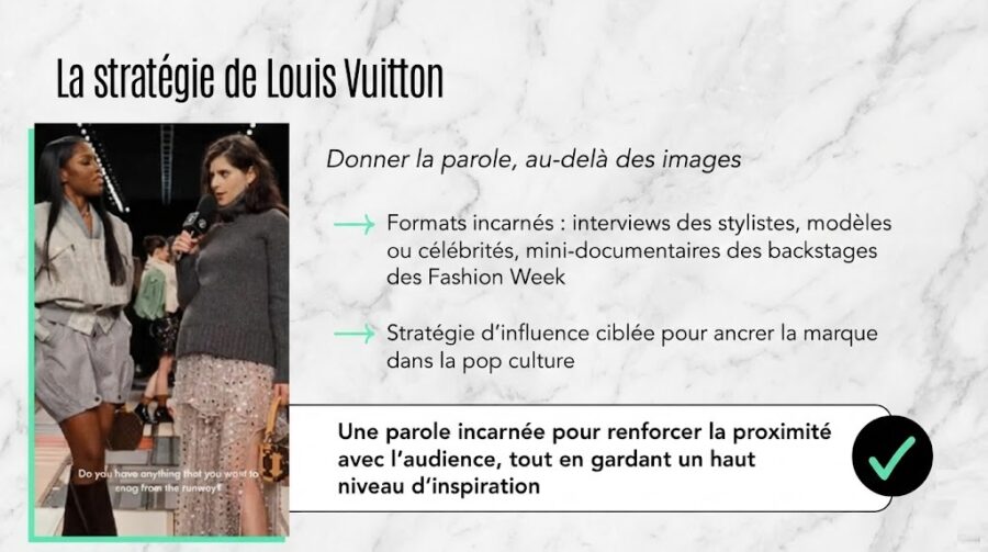 tiktok séries - stratégies louis vuitton