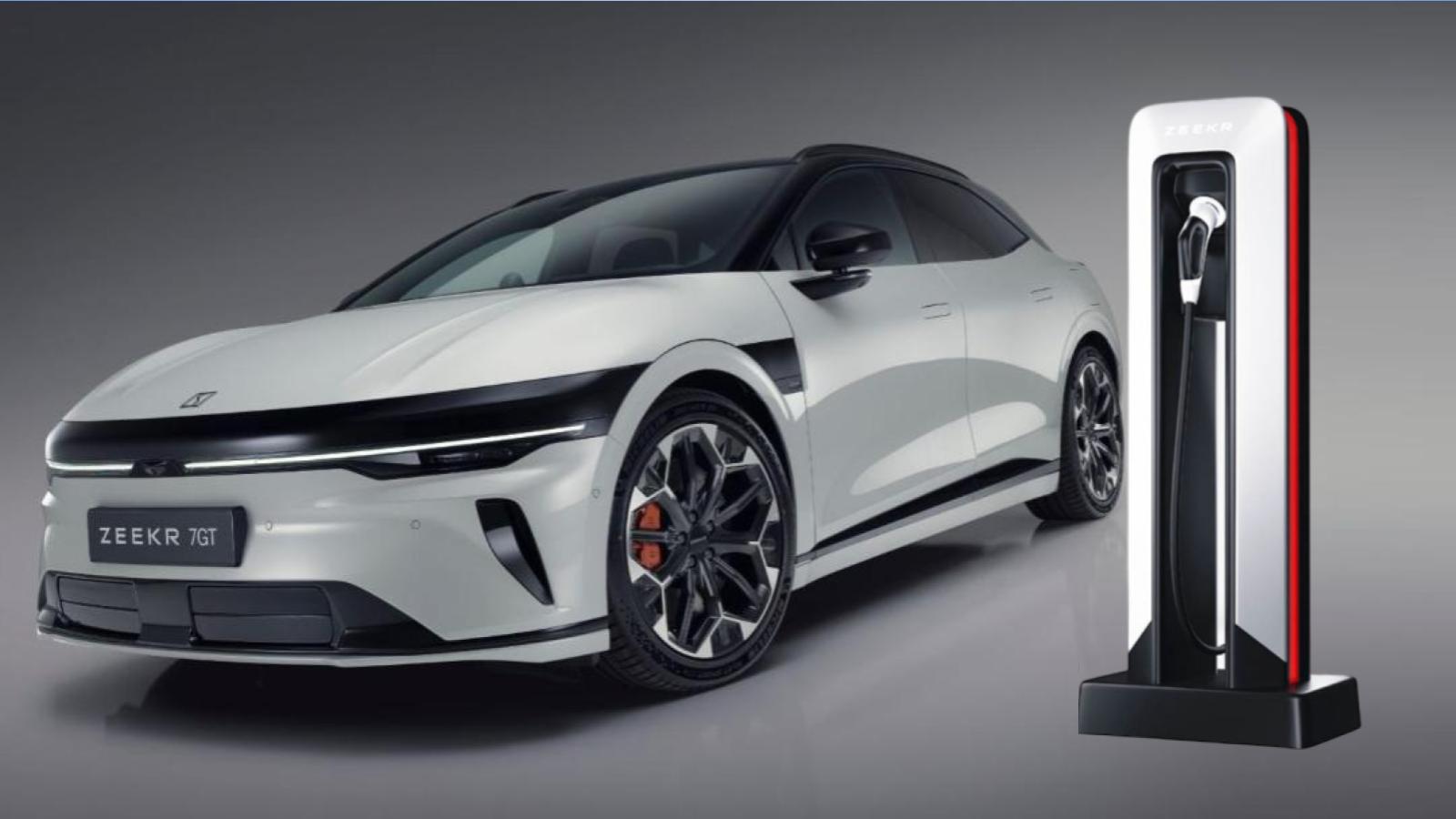 voiture électrique recharge en 13 min