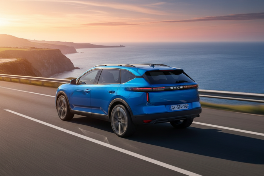 Dacia C-Neo 2026 : de nouvelles photos espions du futur break familial en Normandie