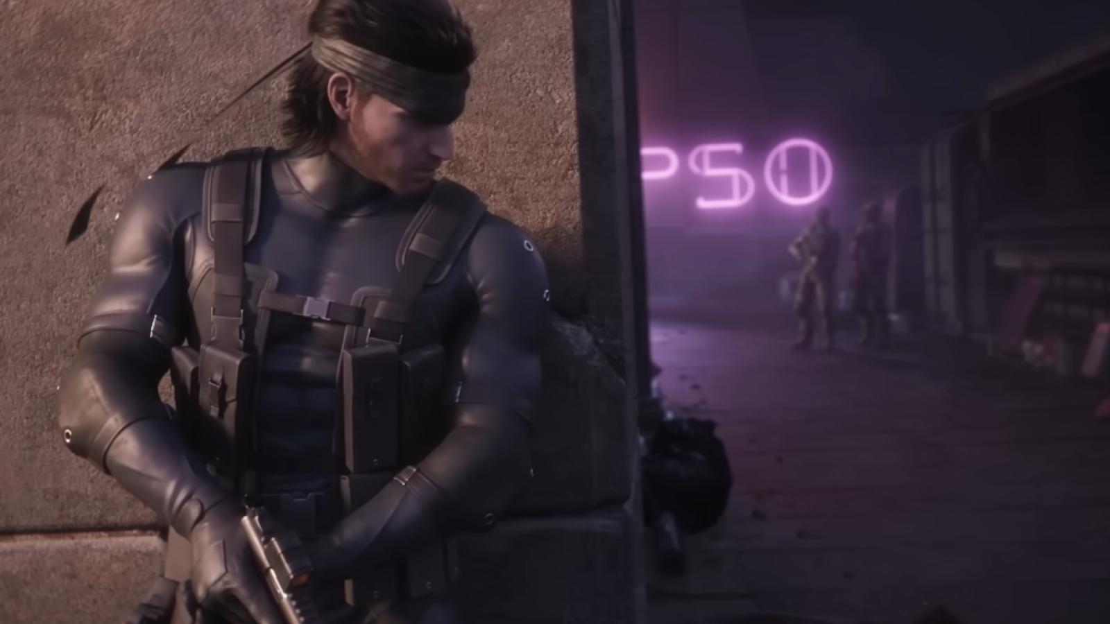 Rainbow Six Siege Solid Snake