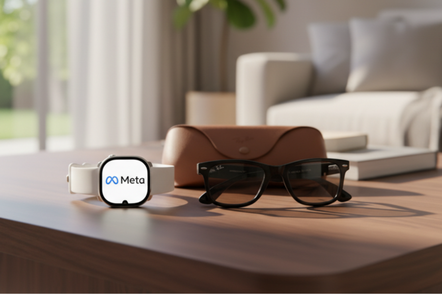Meta prépare une montre connectée dopée à l'IA pour cette année !