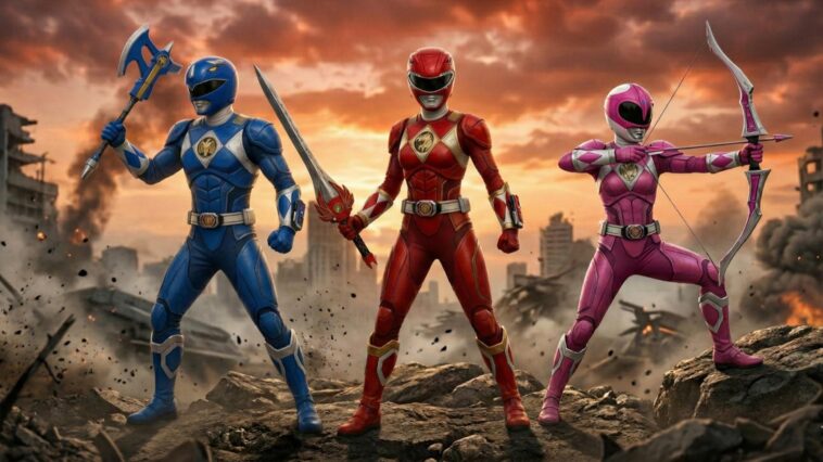reboot Power Rangers Disney