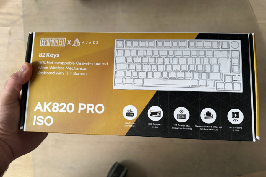 La boîte du clavier