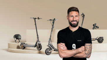 Olivier Giroud, nouveau visage de NAVEE