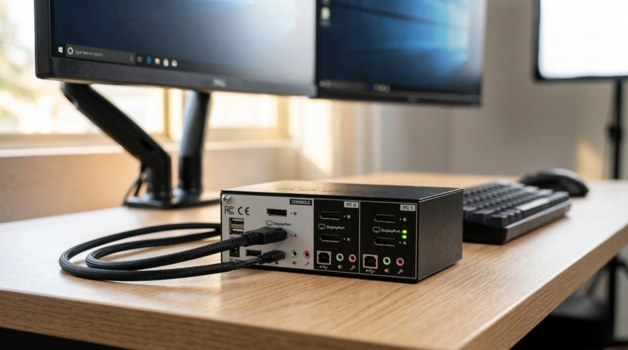 Switch KVM 4K TRENDnet