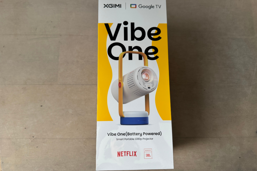 La boîte du projecteur XGIMI Vibe One