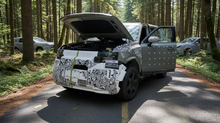Le nouveau SUV Freelander de Jaguar Land Rover et Chery se dévoile dans une photo insolite !