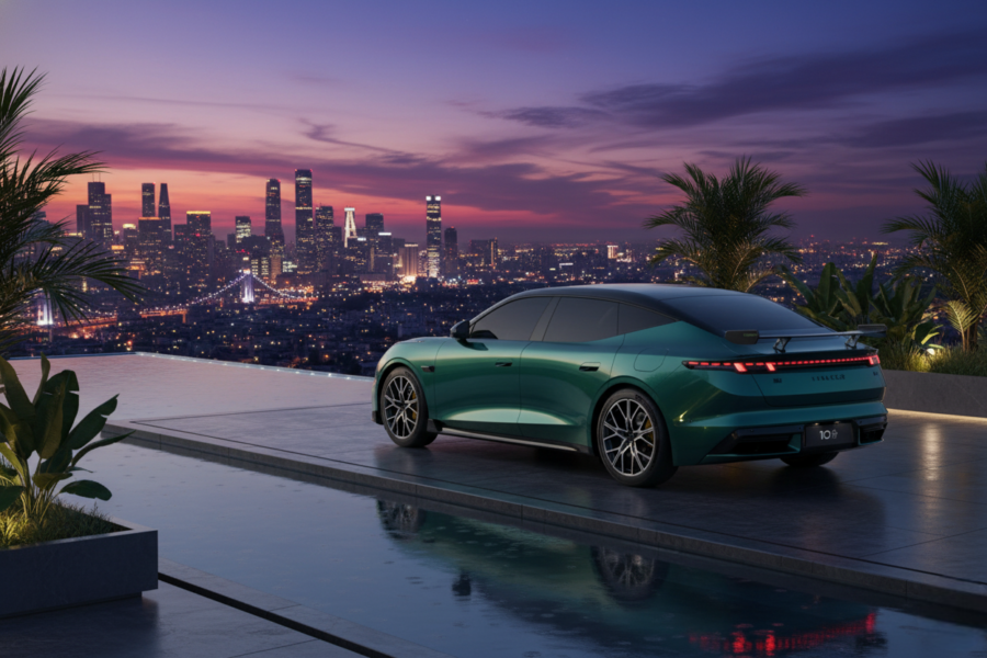 Lynk & Co sort l'artillerie lourde avec sa nouvelle berline électrique ultra-sportive !