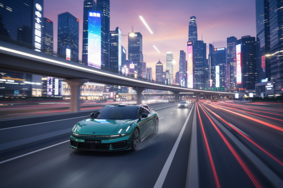 Lynk & Co sort l'artillerie lourde avec sa nouvelle berline électrique ultra-sportive !