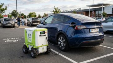 robots-chargeurs voiture électrique