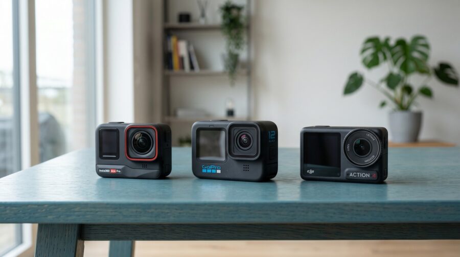 Reprise des caméras Insta360