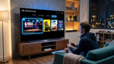 LG Gaming : NBA Bounce arrive sur webOS