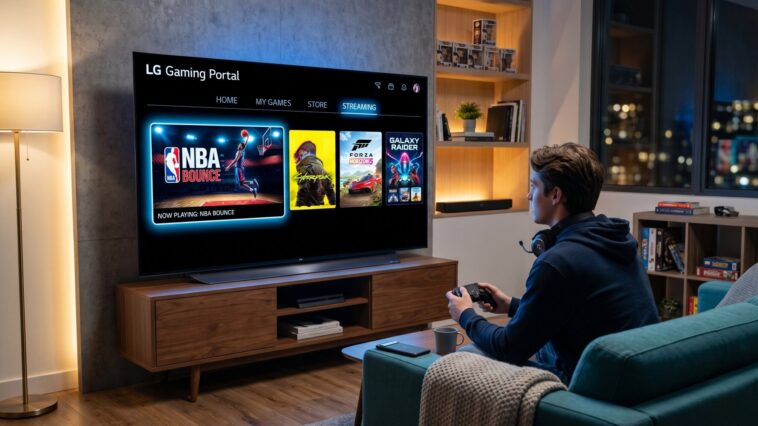 LG Gaming : NBA Bounce arrive sur webOS