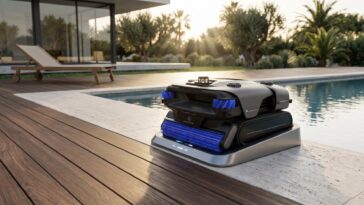 MOVA Rover X10 : le robot de piscine à propulsion par jets
