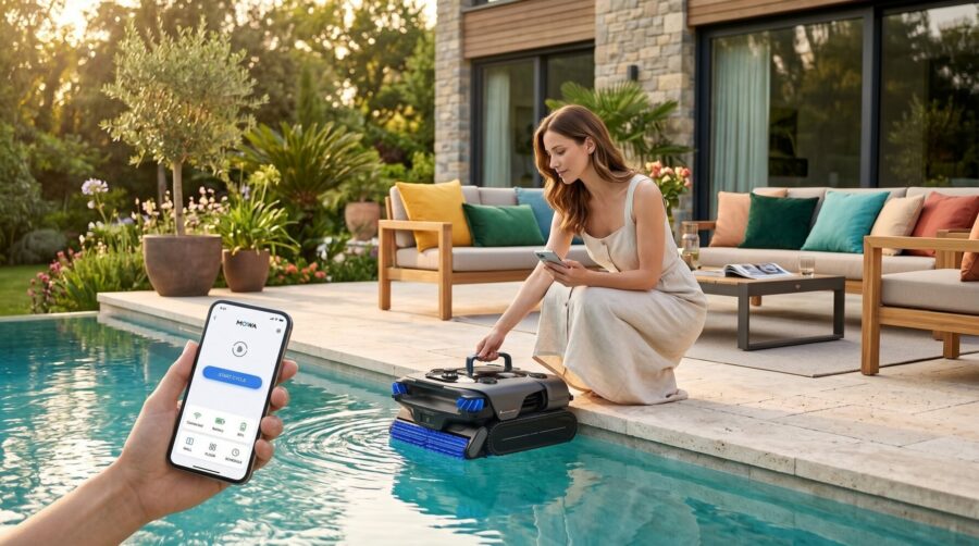 MOVA Rover X10 : le robot de piscine à propulsion par jets