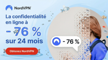 NordVPN à -76%