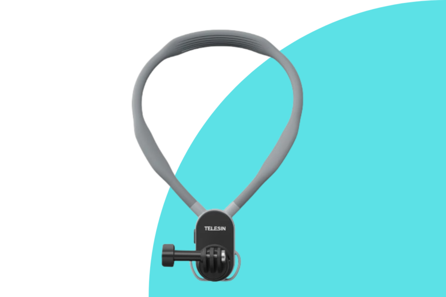 L'accessoire Telesin Action Camera Neck Mount