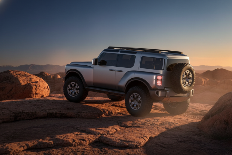 Pneus 37 pouces, garde au sol blindée : le concept Boulder tease le futur tout-terrain de Hyundai