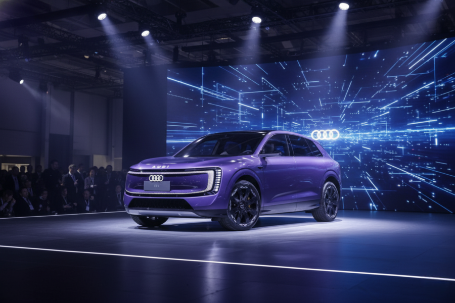 Duel au sommet : l'Audi E7x électrique met une fessée au chrono de la Xiaomi YU7