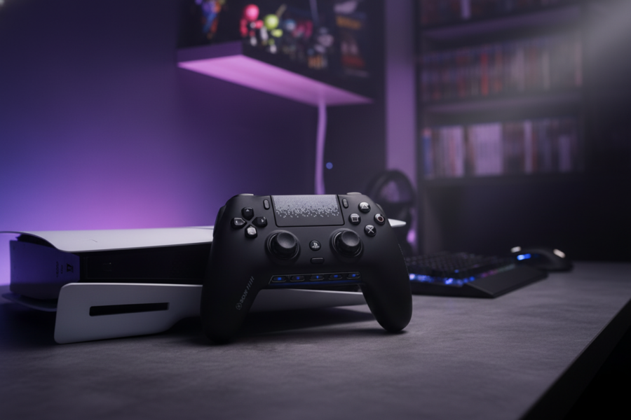 Sony sort la manette Scuf Omega : zéro dérive, un pavé tactile et une compatibilité PC et PS5 !