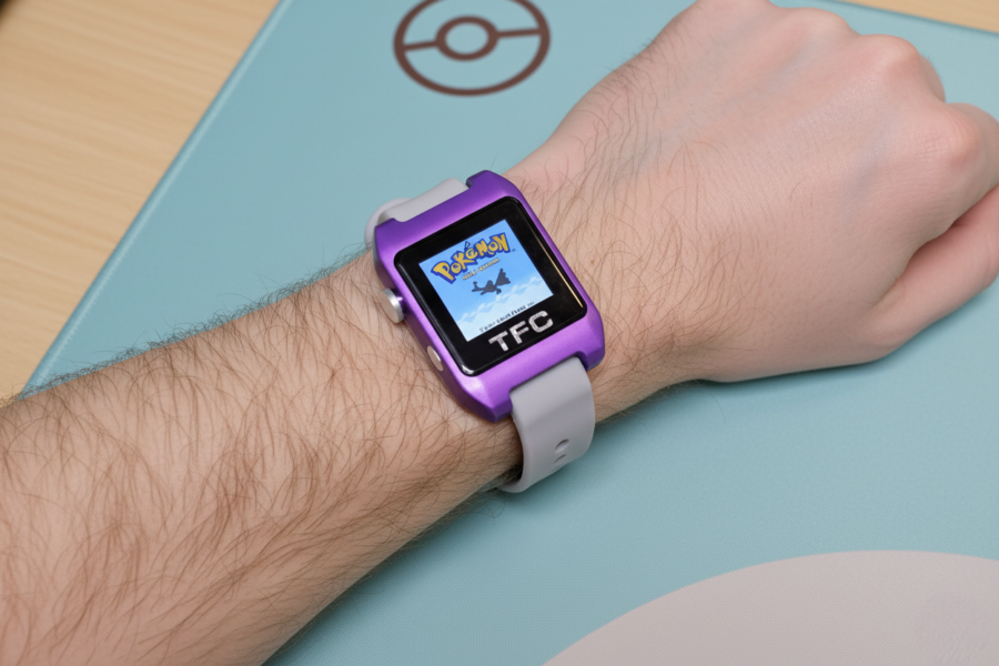 Une montre Game Boy Color qui fait tourner les jeux sans émulation : incroyable et vrai !
