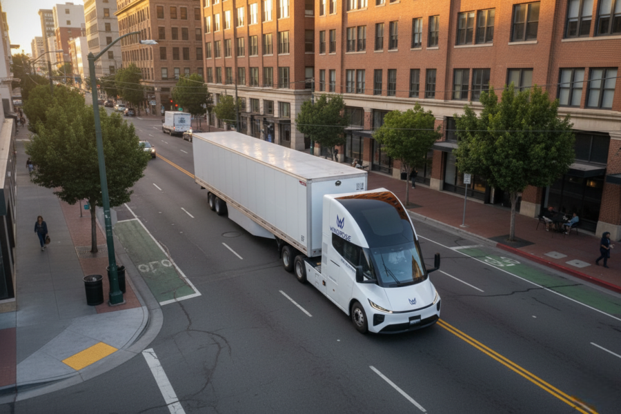 Windrose : comment cette startup a mieux construit un semi-électrique que Tesla