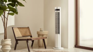 Elevate Smart : la colonne d'air connectée de Duux