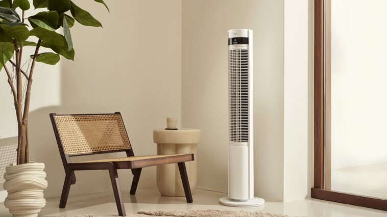 Elevate Smart : la colonne d'air connectée de Duux