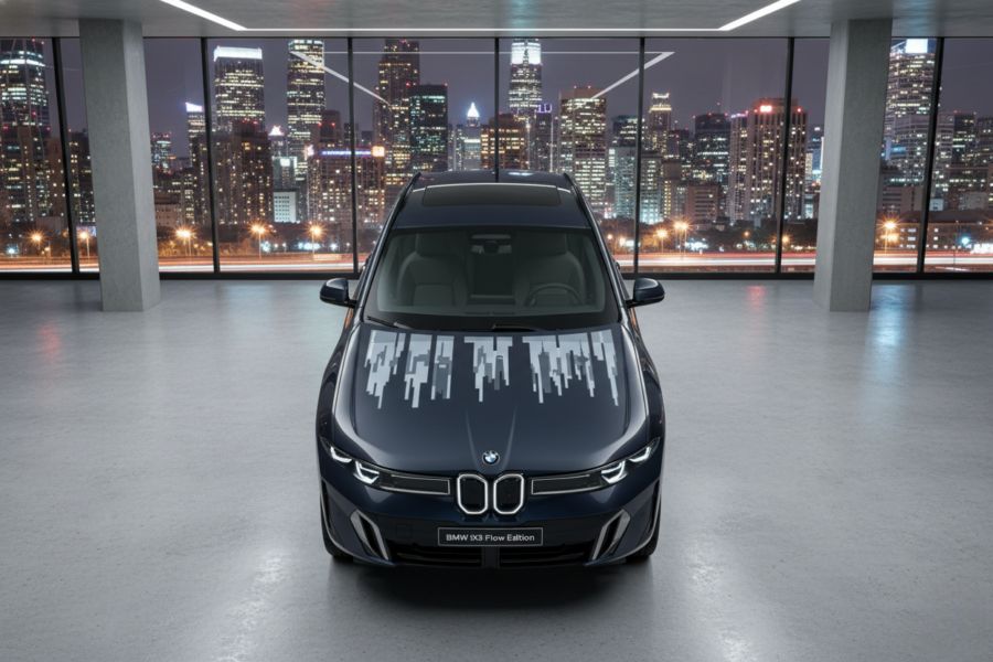BMW rend son capot animé ! Comment la technologie E-Ink va révolutionner le design automobile