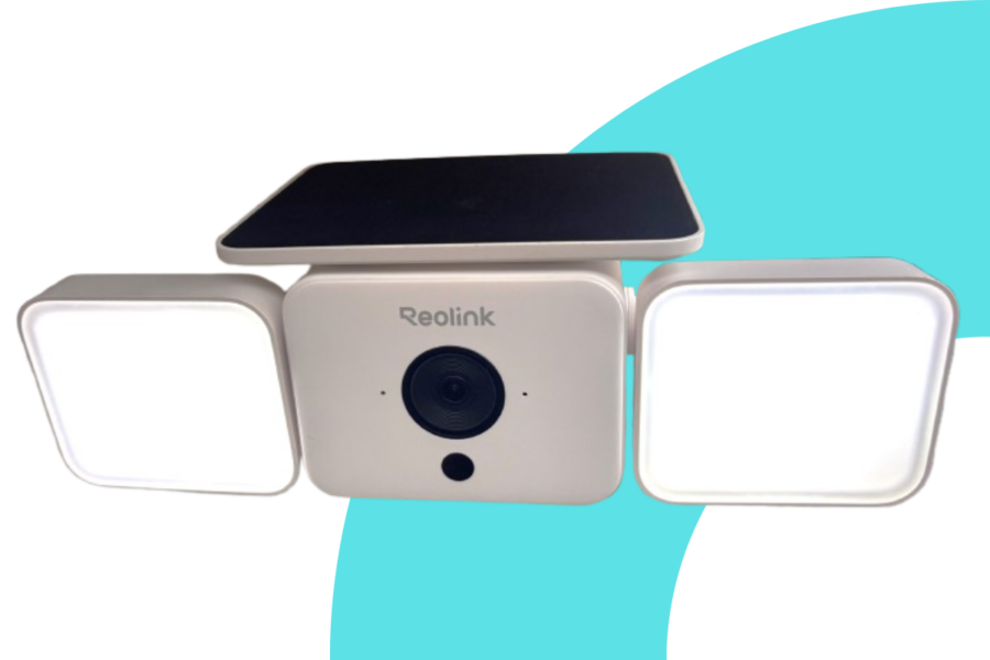 Les projecteurs de la Reolink Solar FloodLight Cam sont puissants