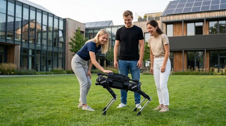 achat robot chinois - quadrupède