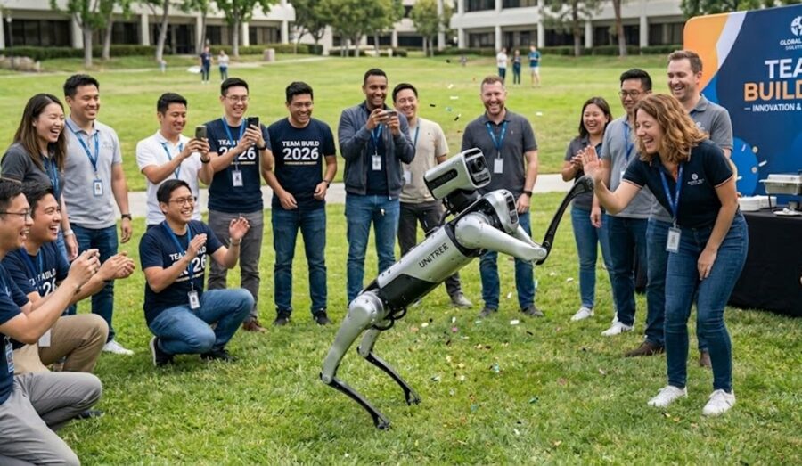 achat robot chinois - quadrupède
