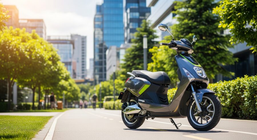 Approche environnementale du bonus écologique scooters électriques 2024