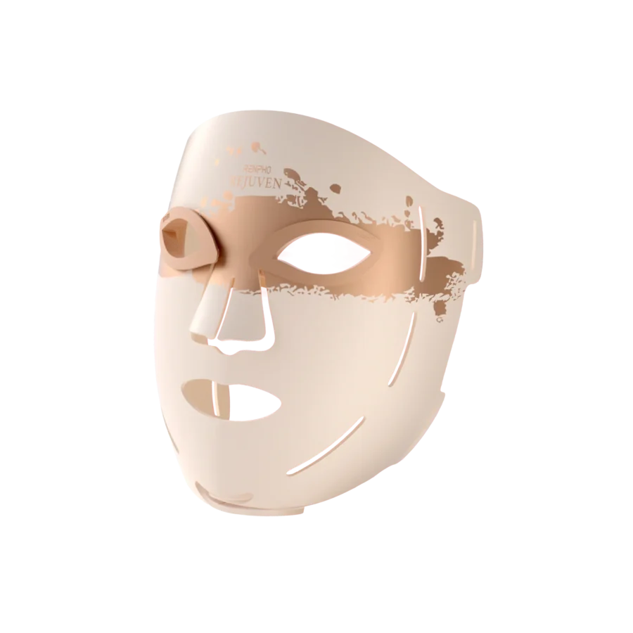 Masque LED souple Renpho ARTEMIS sur fond blanc.