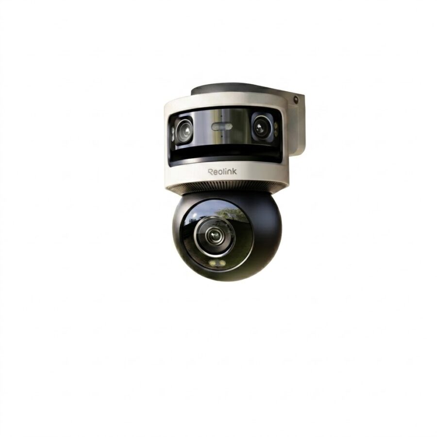 Photo de la caméra de surveillance à triple objectif Reolink OMVI 3i WiFi.