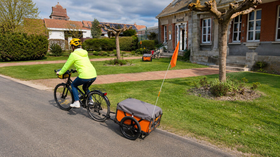 STERNYTENT lance sa remorque vélo brevetée