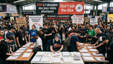 abandon des jeux physiques