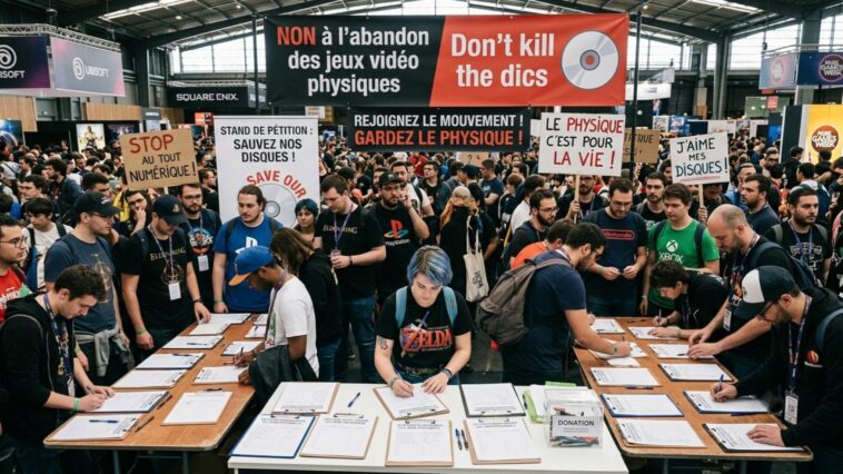 abandon des jeux physiques