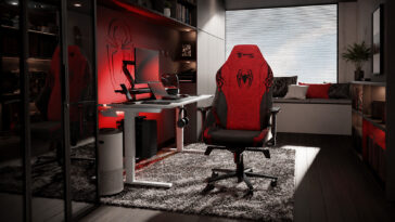 Spider-Man prend place dans la nouvelle Secretlab TITAN Evo