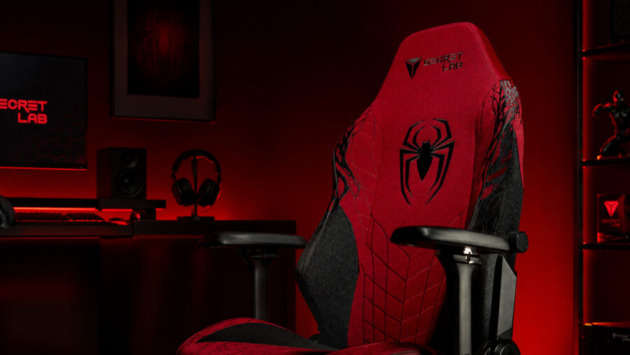 Spider-Man prend place dans la nouvelle Secretlab TITAN Evo
