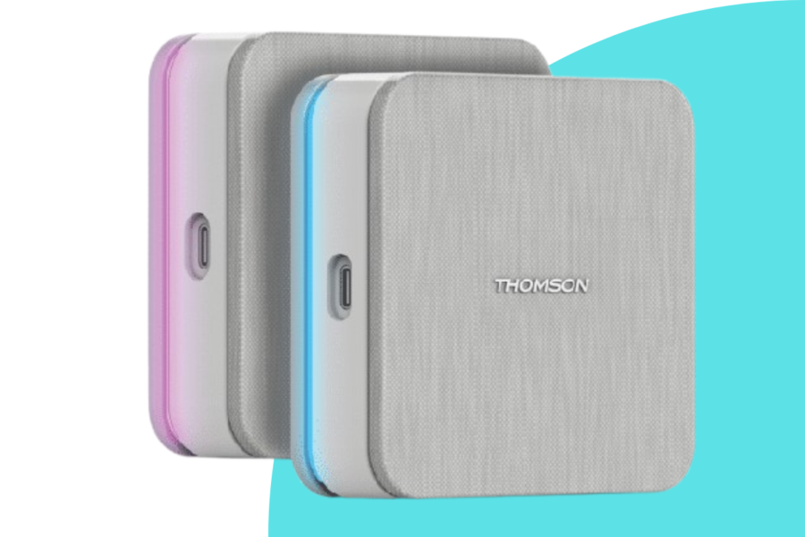 Le Thomson Halo Battery est disponible en différents coloris