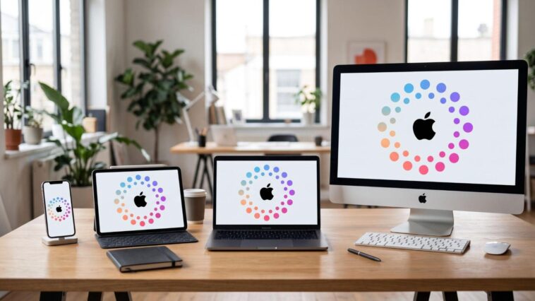 appareils apple avec compte apple