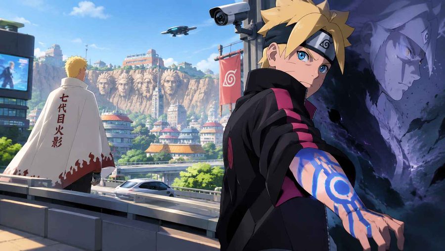 L'évolution du monde de Naruto avec le développement de la série Boruto