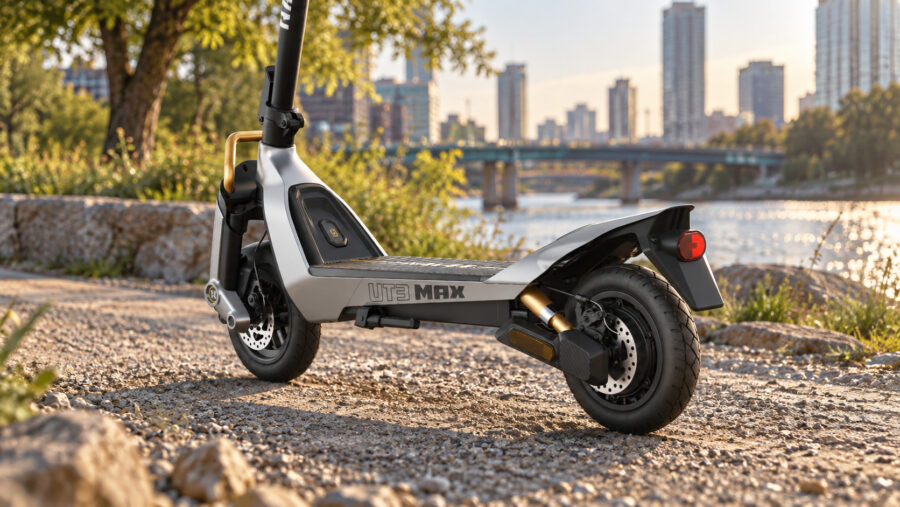 NAVEE UT3 Max : la trottinette avec 1638 W sous les 25 kg