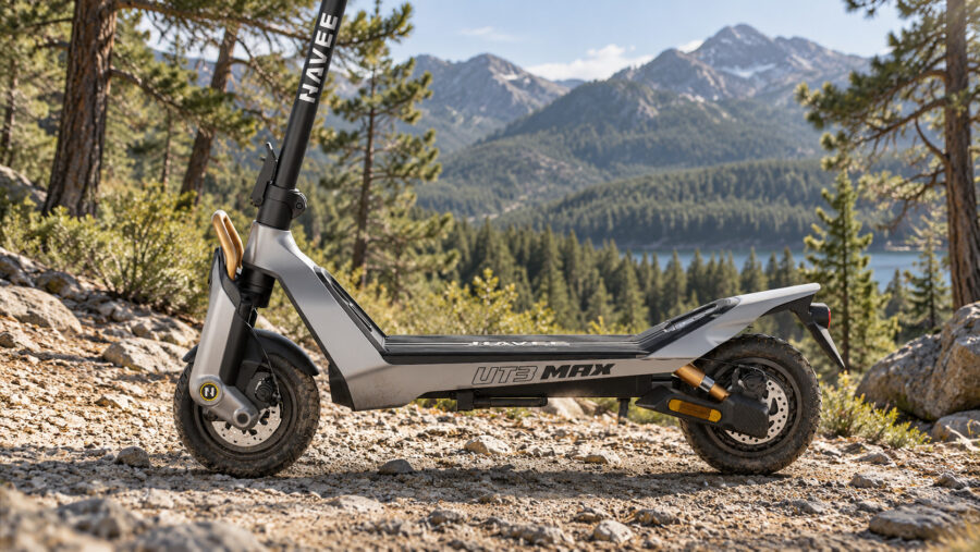 NAVEE UT3 Max : la trottinette avec 1638 W sous les 25 kg