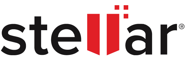 Le logo de Stellar, l'entreprise derrière le logiciel de récupération de données.
