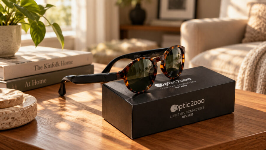 Lunettes connectées Optic 2000 : audio et vue réunies